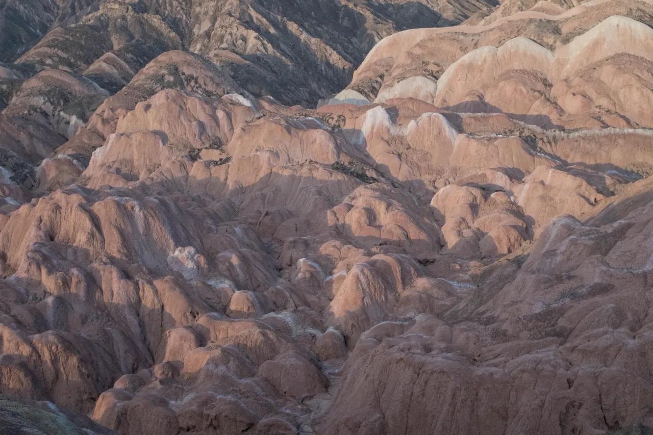 Early sunrise over Zhangye Landform - Gansu, China